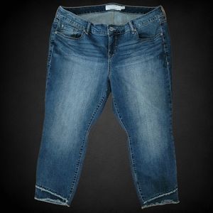 Torrid Cropped Ankle Skinny Jean - Medium Wash size18 short